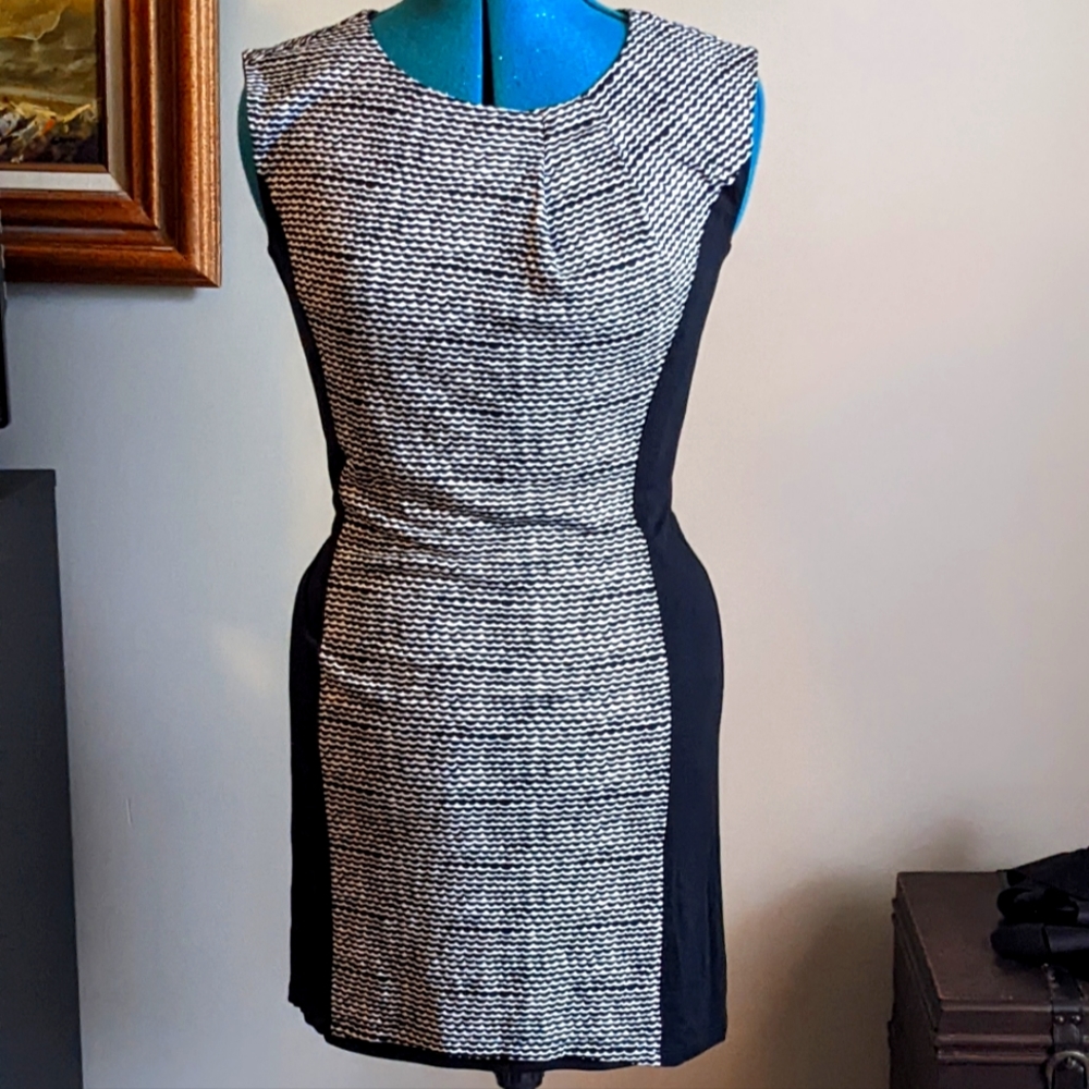 Loft Back and White Business Casual Dress - SP
